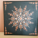 Obraz Mandala na plátně 20x20
