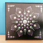 Obraz Mandala na plátně 10x10