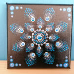 Obraz Mandala na plátně 10x10