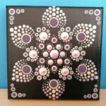 Obraz Mandala na plátně 10x10