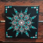 Obraz Mandala na plátně 15x15