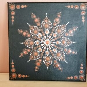 Obraz Mandala na plátně 20×20
