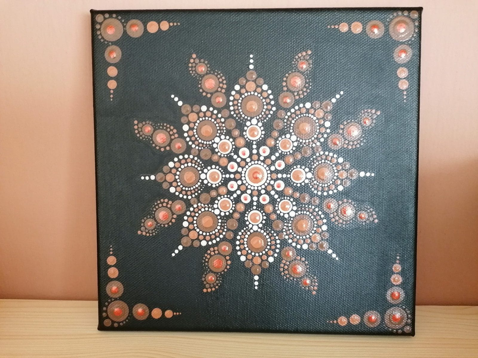 Obraz Mandala na plátně 20x20