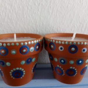 Svíčka – mandala – sada