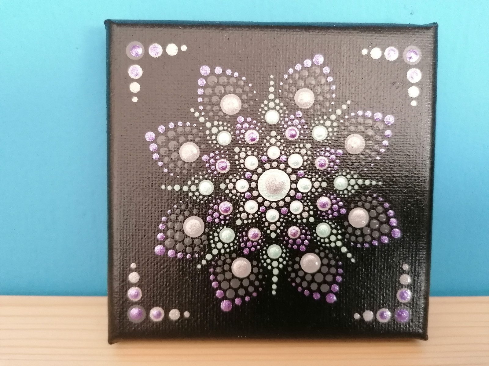 Obraz Mandala na plátně 10x10