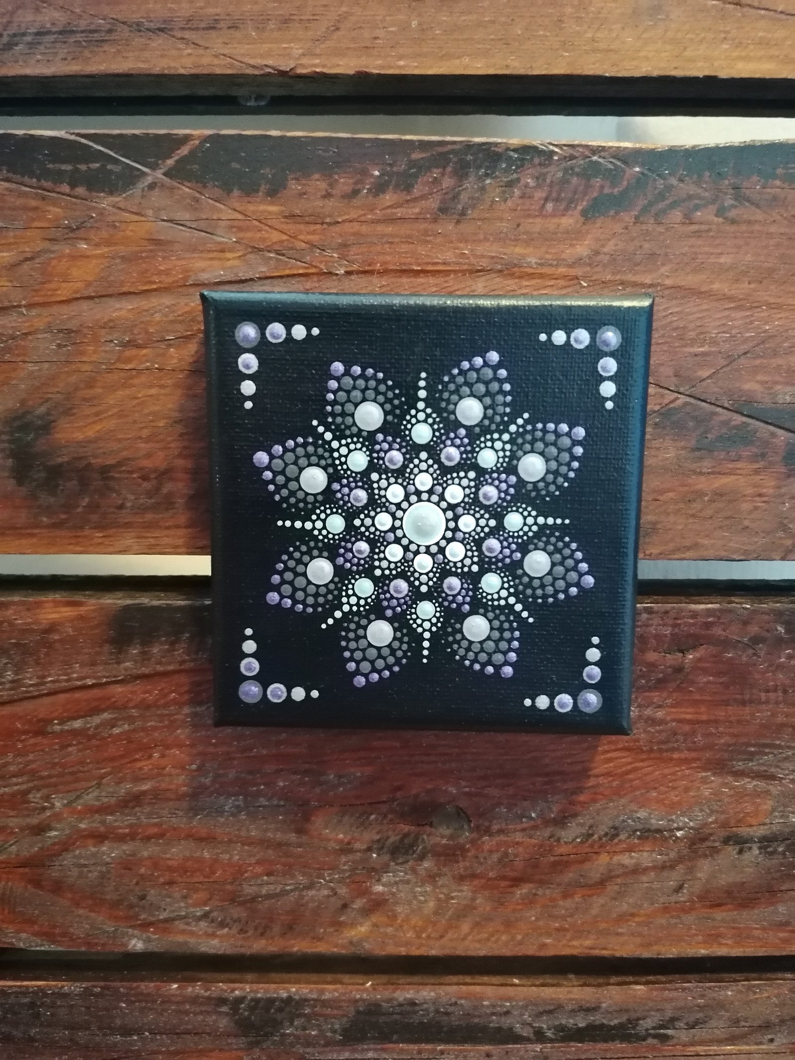 Obraz Mandala na plátně 10x10