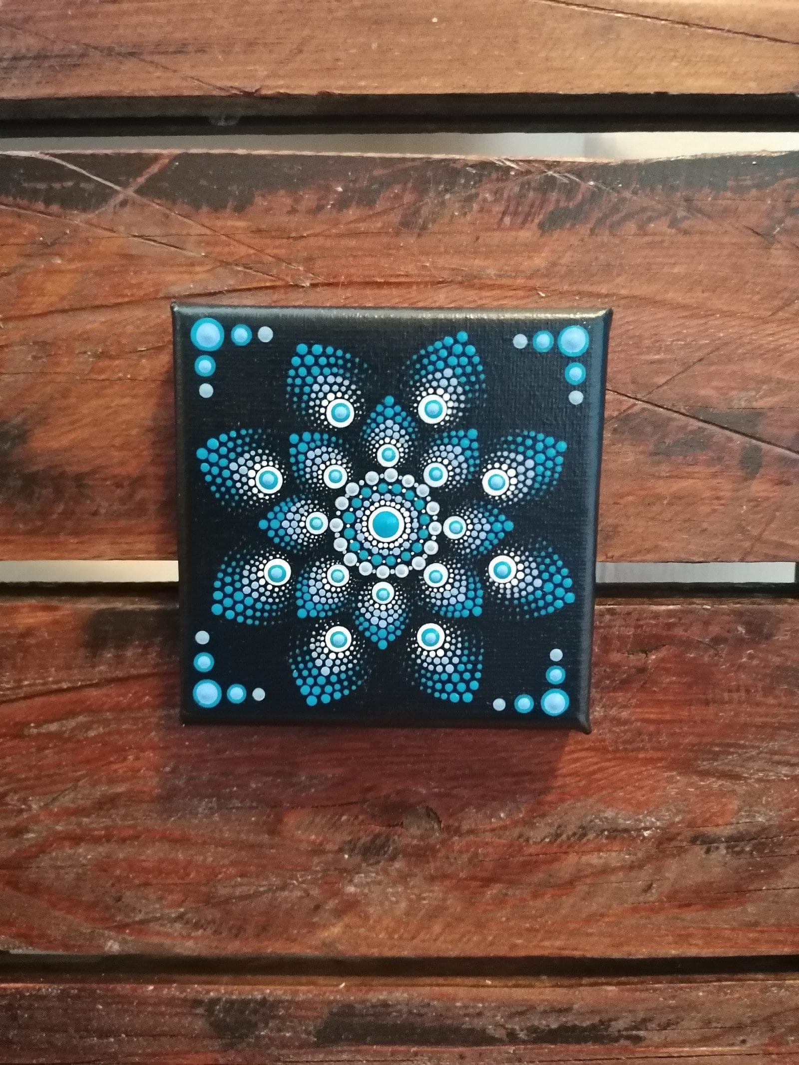 Obraz Mandala na plátně 10x10