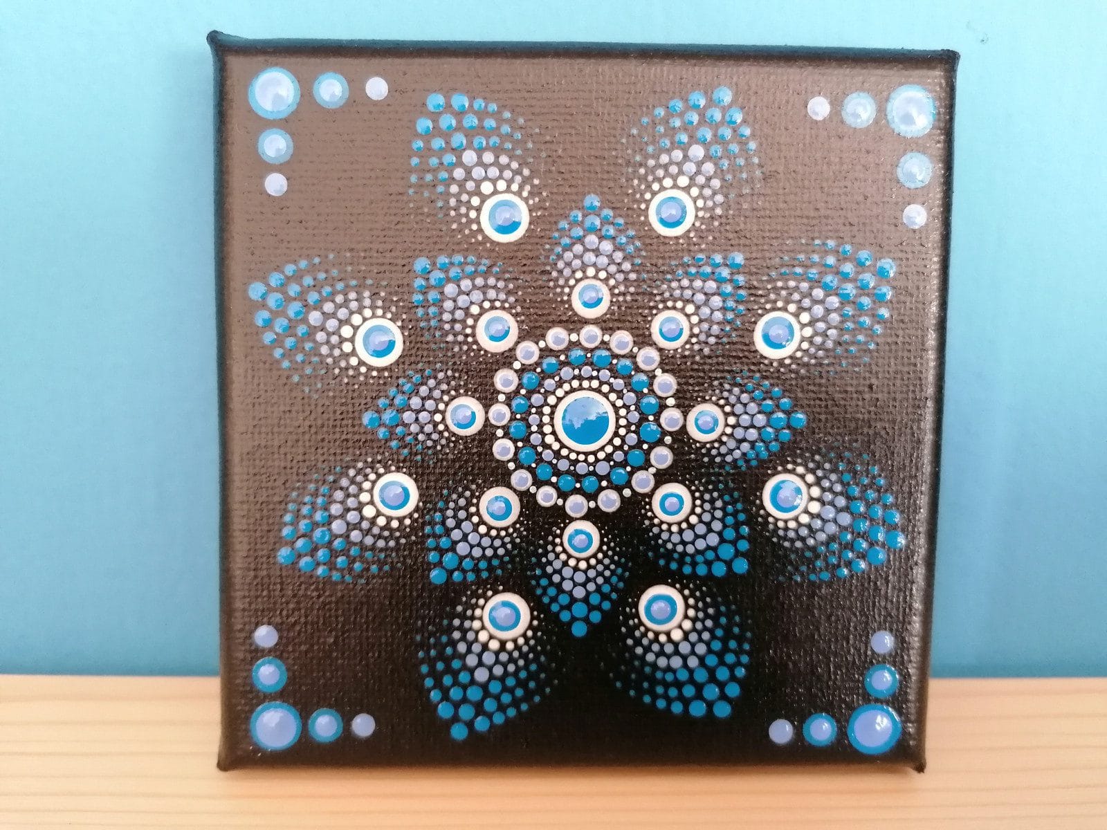 Obraz Mandala na plátně 10x10
