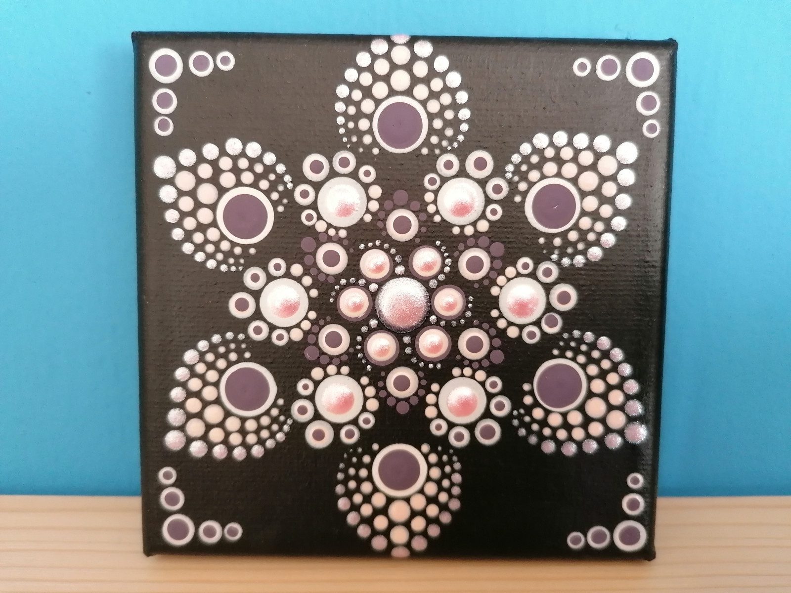 Obraz Mandala na plátně 10x10