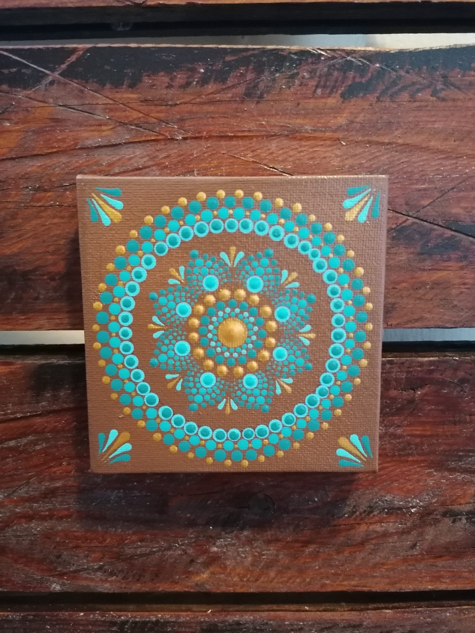 Obraz Mandala na plátně 10x10