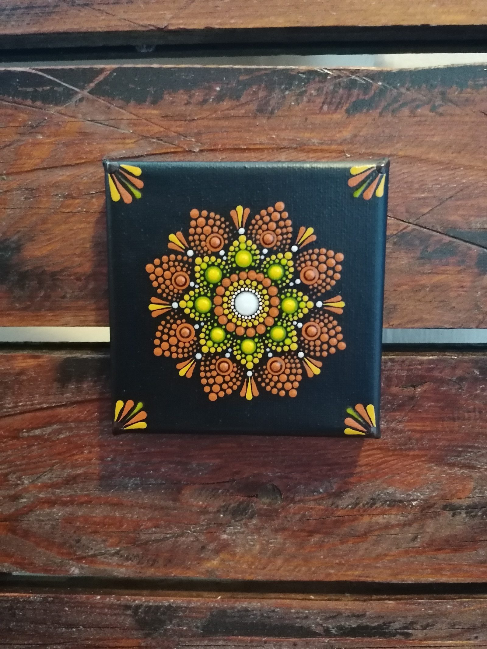 Obraz Mandala na plátně 10x10