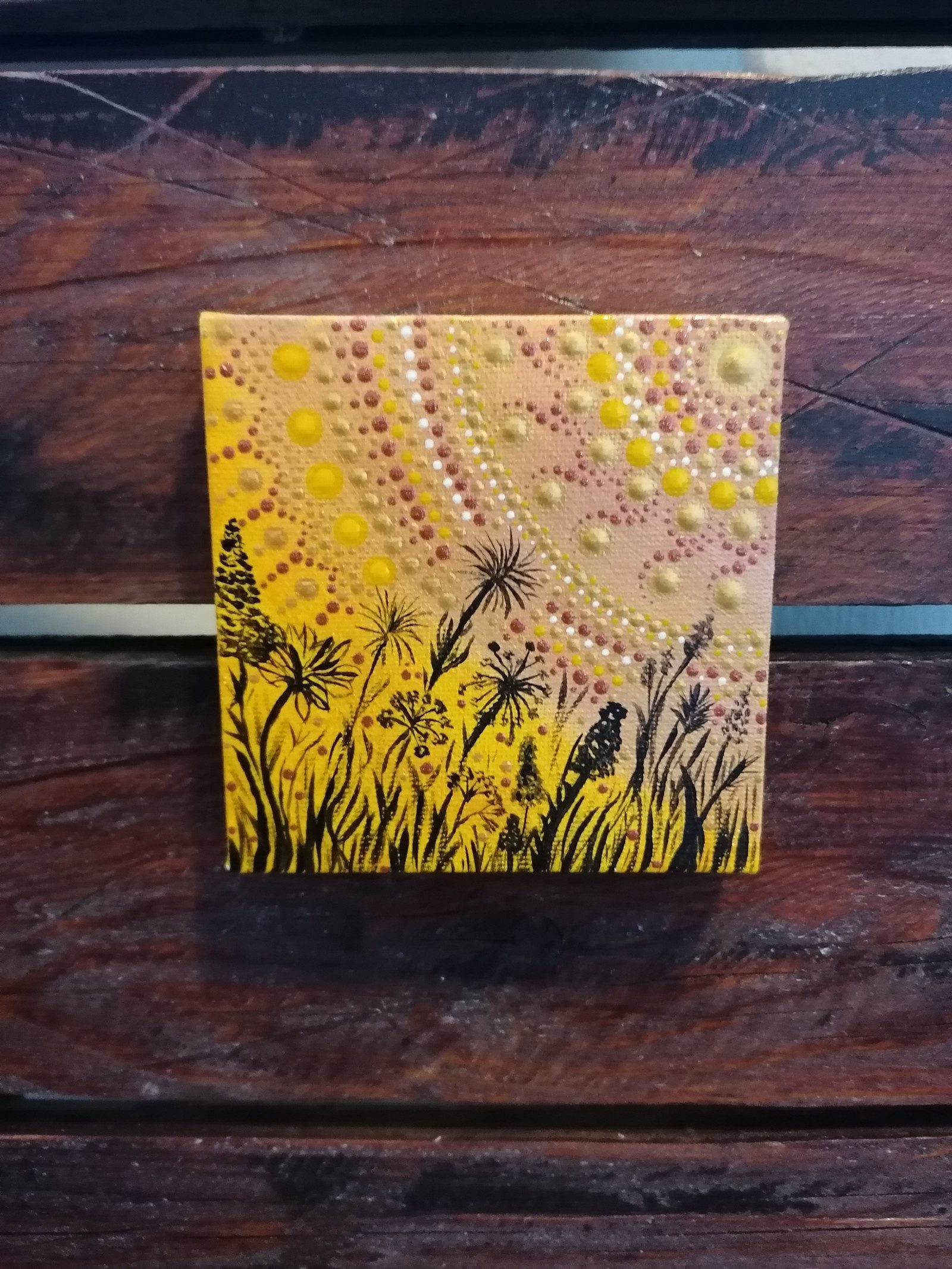 Obraz Mandala na plátně 10x10