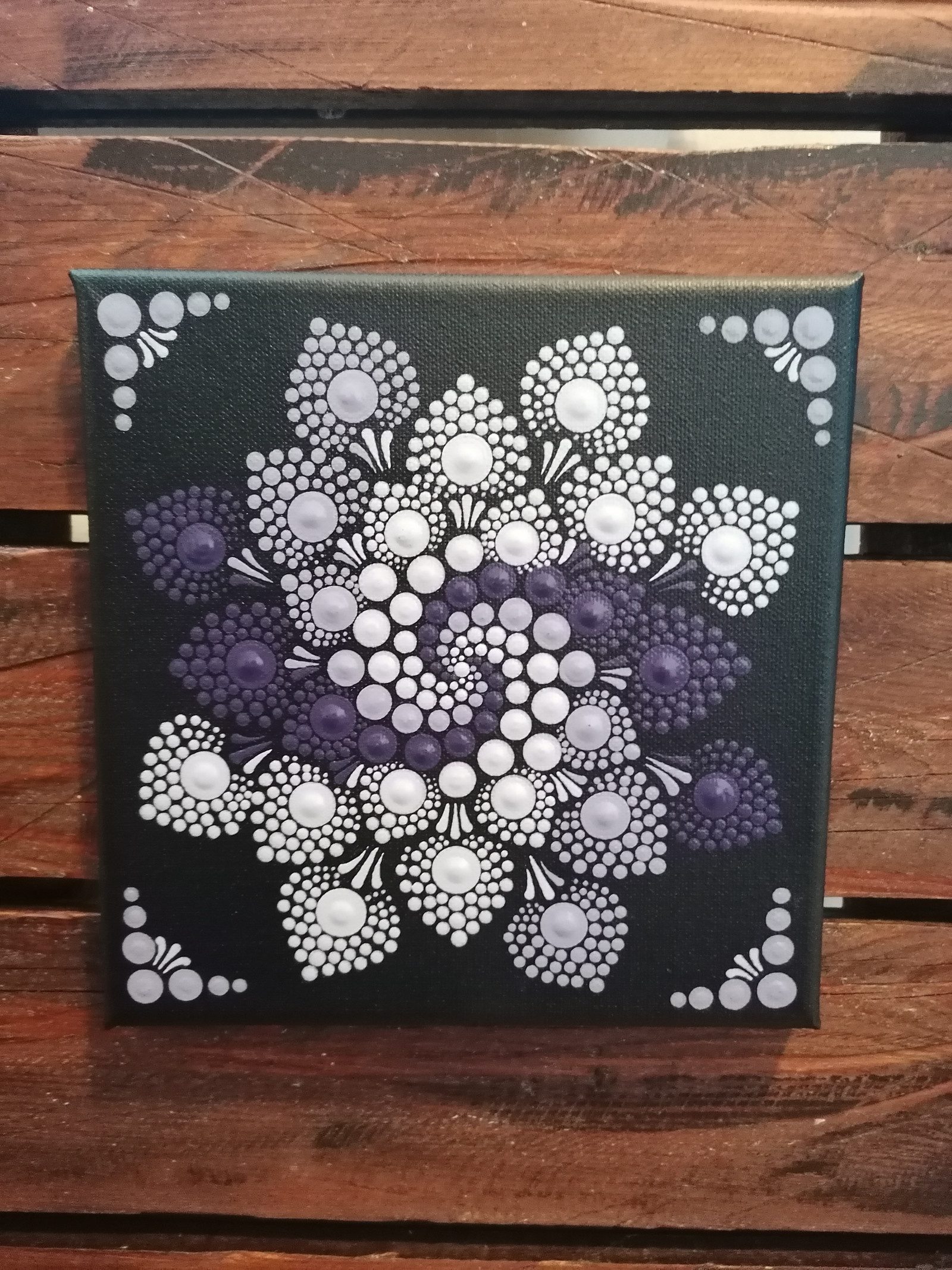 Obraz Mandala na plátně 20x20