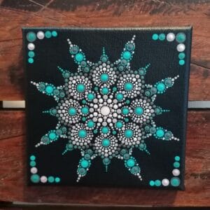 Obraz Mandala na plátně 15×15