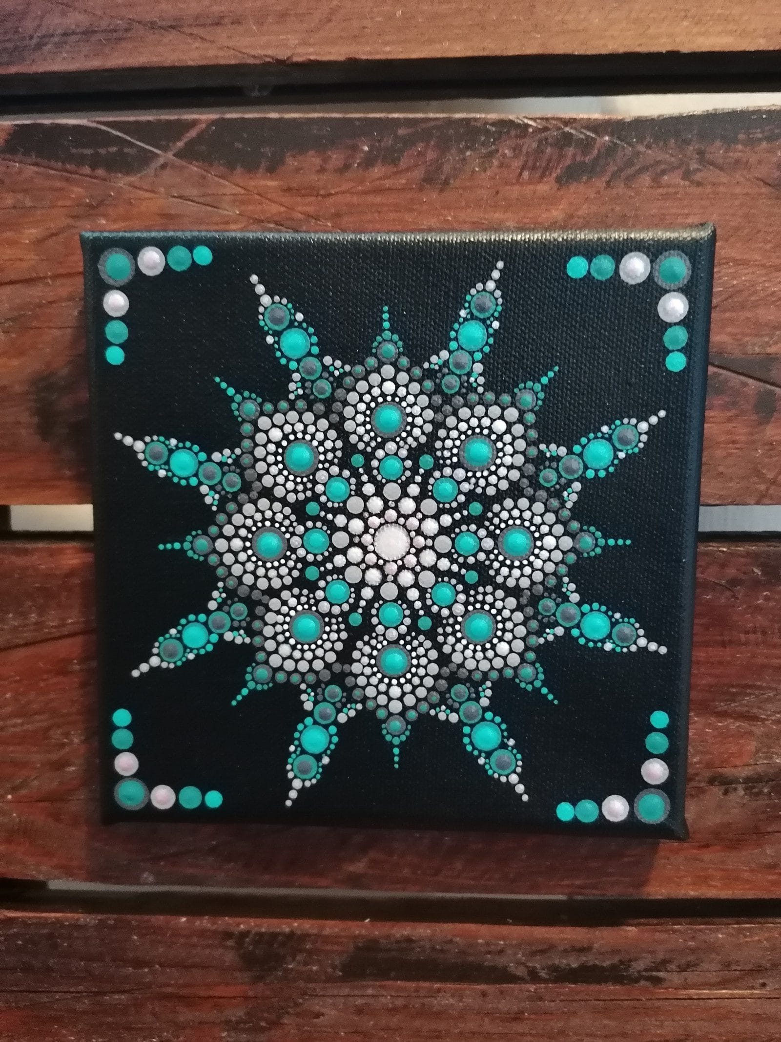 Obraz Mandala na plátně 15x15