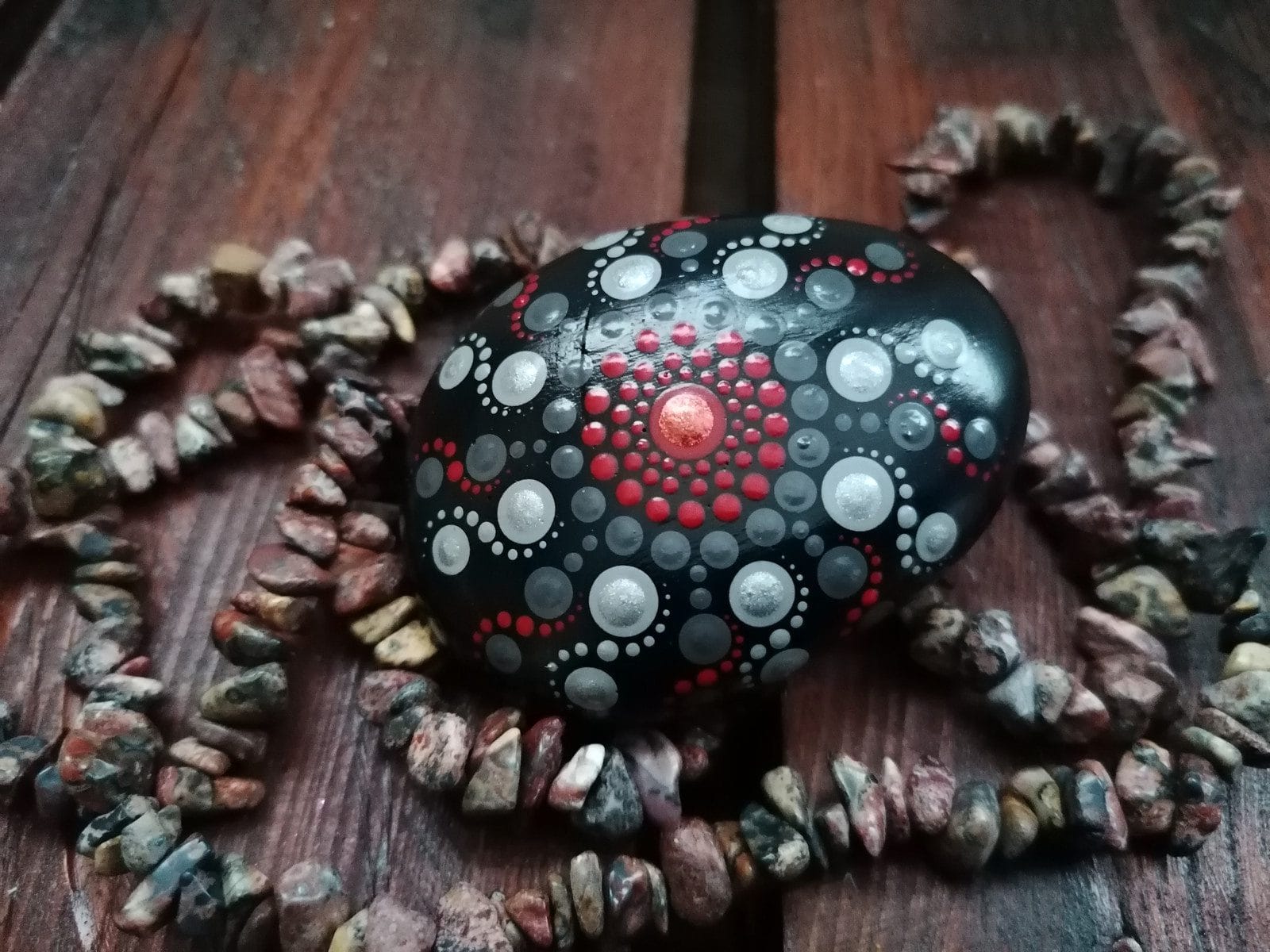 Mandala na kameni