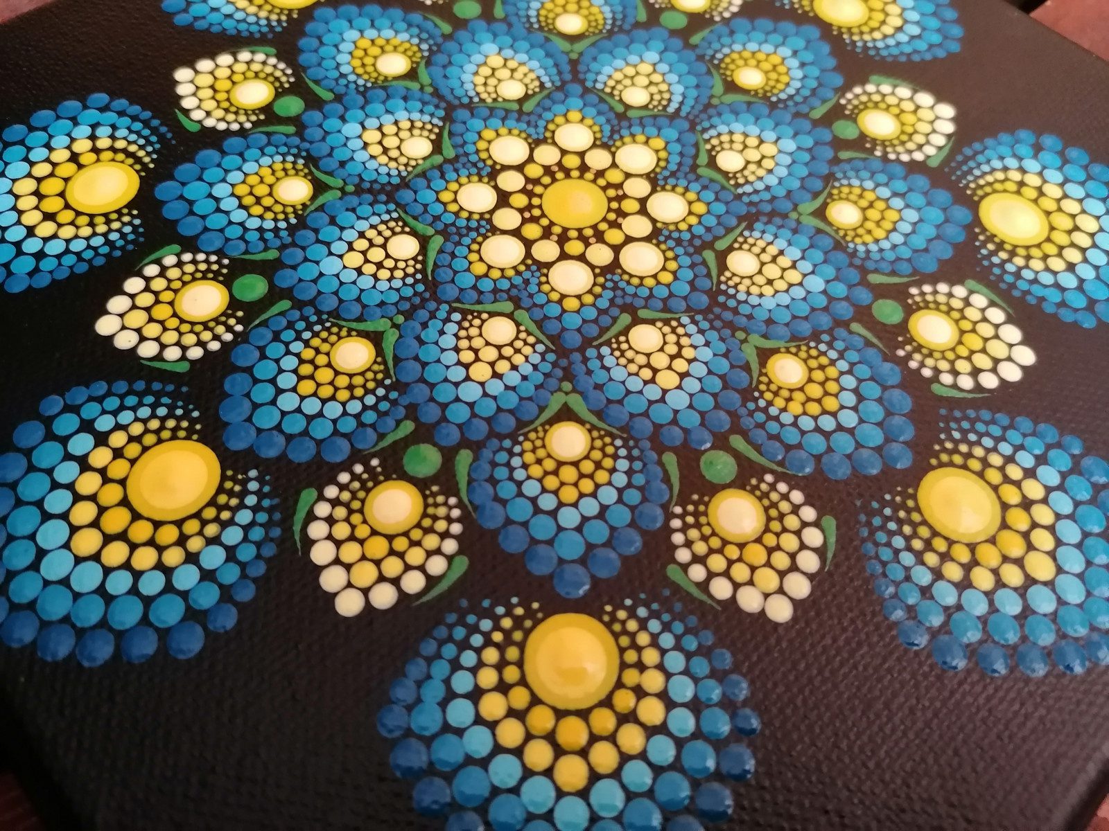 Obraz Mandala na plátně 20x20
