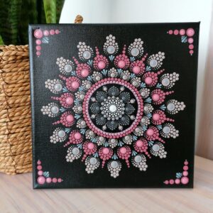 Obraz Mandala na plátně 20×20 cm