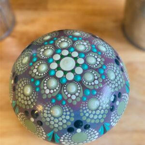 Těžítko MANDALA – ručně malované