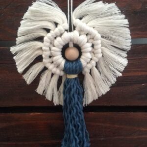 Macramé – závěs Anděl