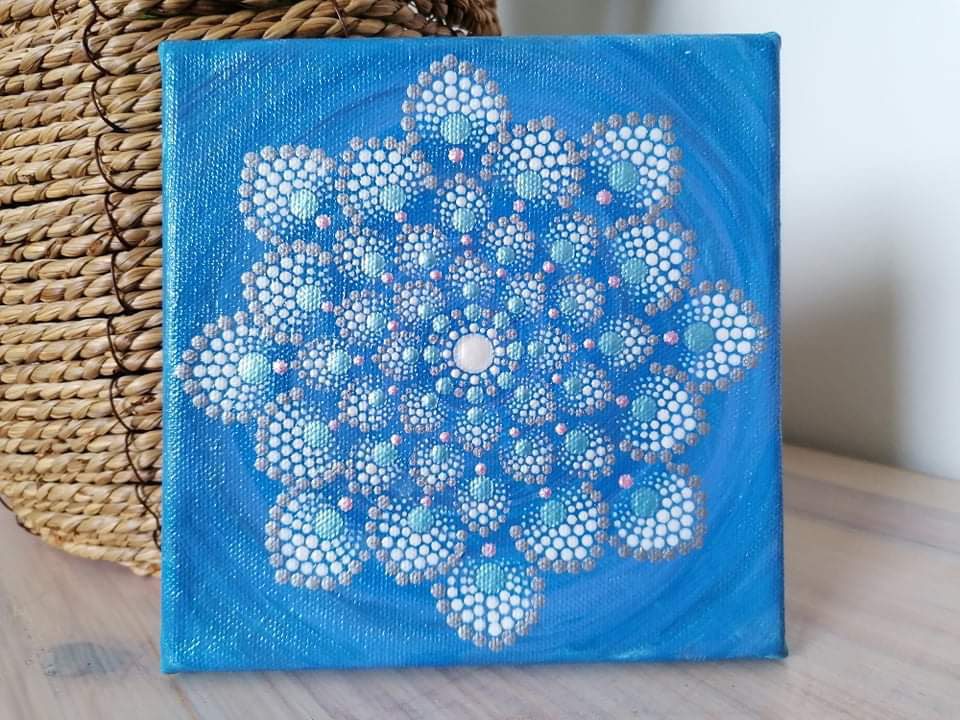 Obraz Mandala na plátně 15x15